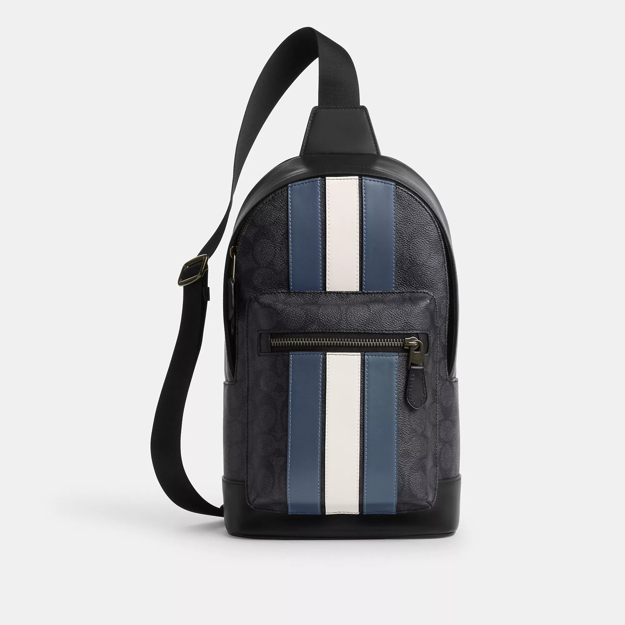 

Рюкзак женский Coach Outlet, цвет gunmetal/charcoal/denim