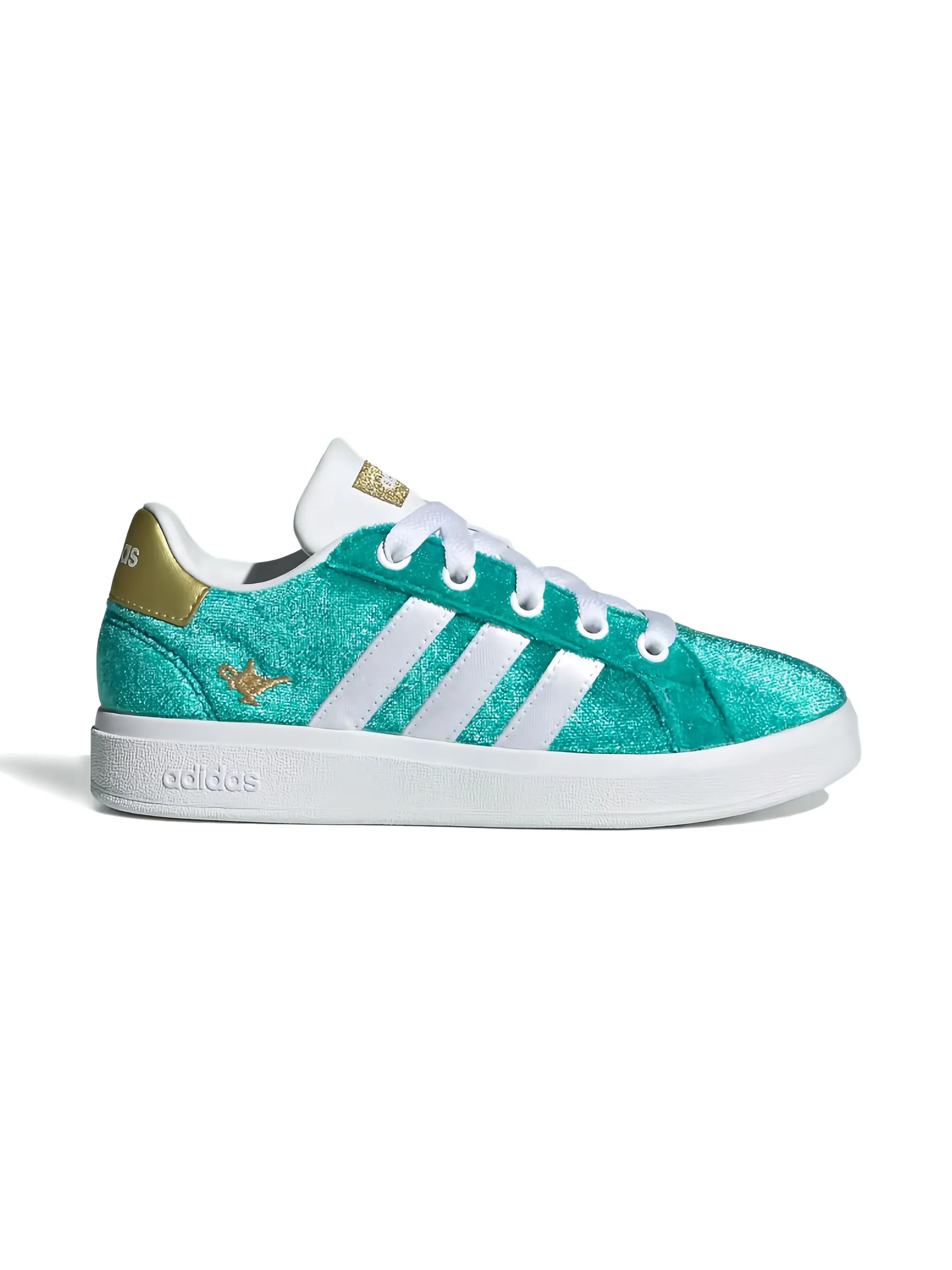 

Кроссовки в полоску X Disney Jasmine Grand Court 2.0 Adidas Kids, зеленый