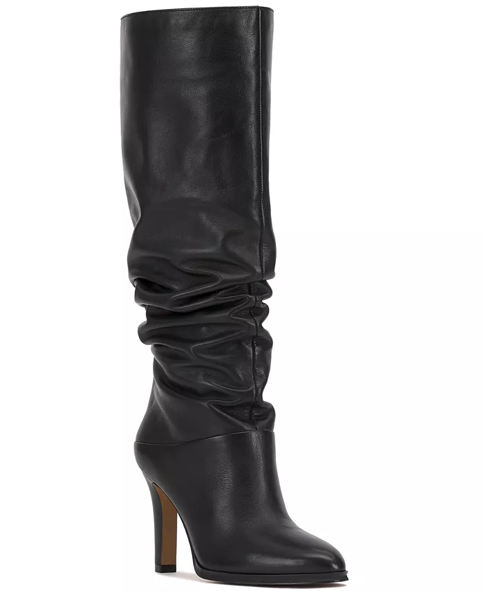 Женские сапоги Sorina Slouchy до колена Vince Camuto, черный