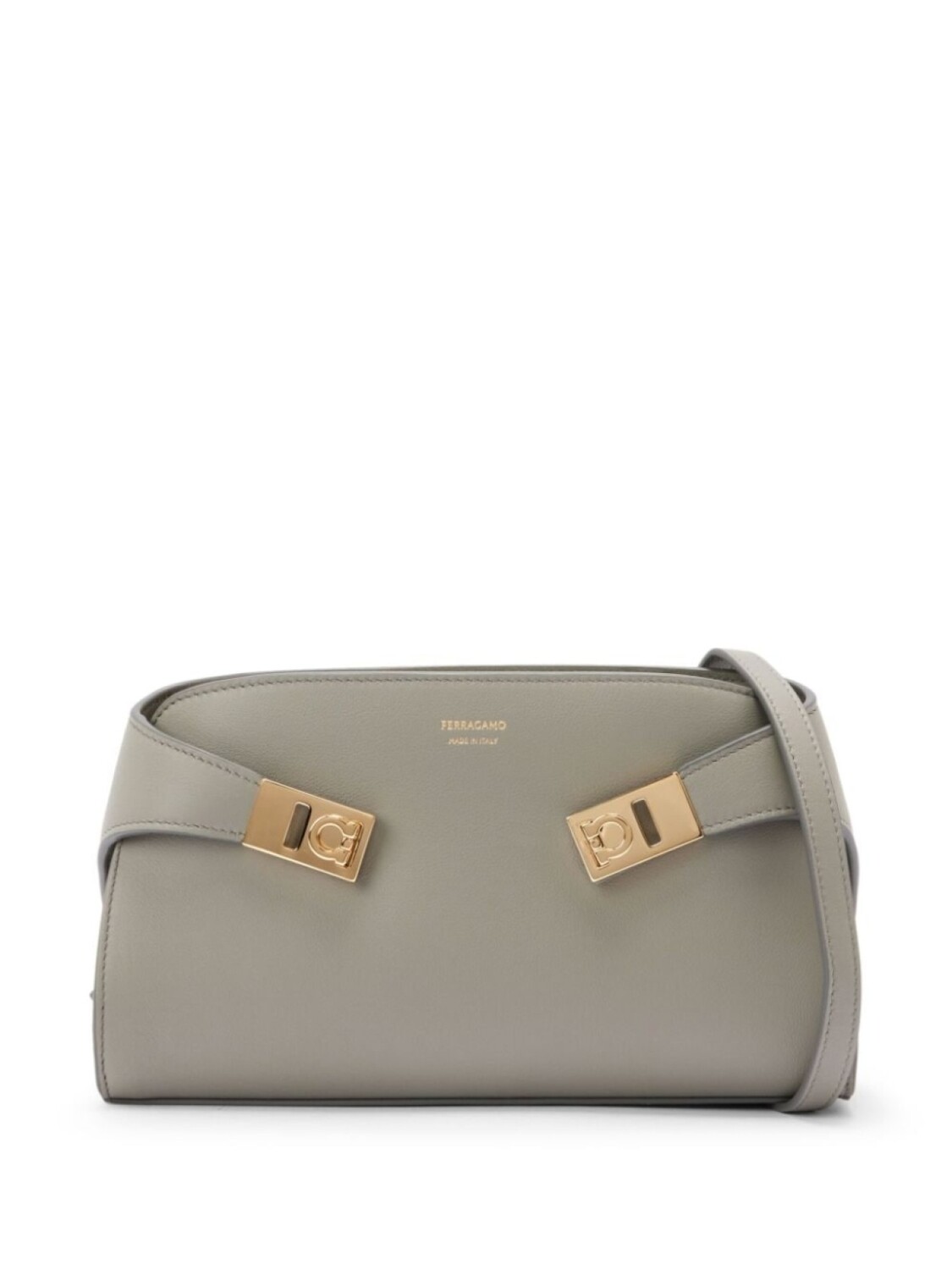 

Ferragamo сумка через плечо Hug, серый