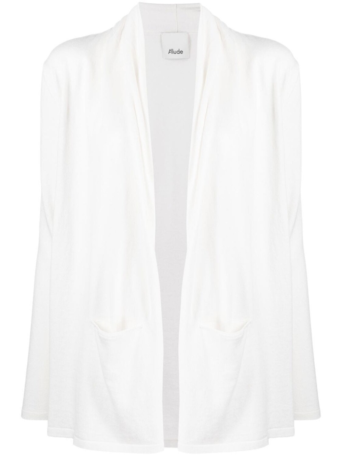 

Allude топ без застежки с воротником-хомутом, белый