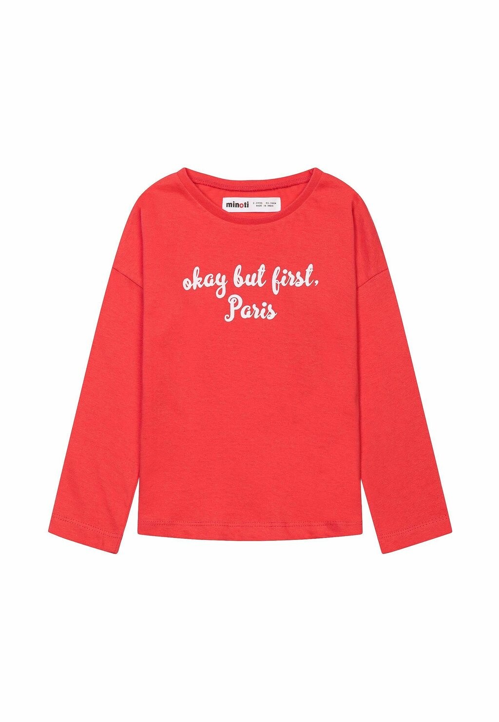 

Футболка с длинным рукавом Long Sleeve MINOTI, красный
