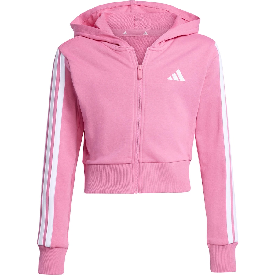 

Спортивная толстовка с капюшоном на молнии ADIDAS SPORTSWEAR Essentials, светло-розовый