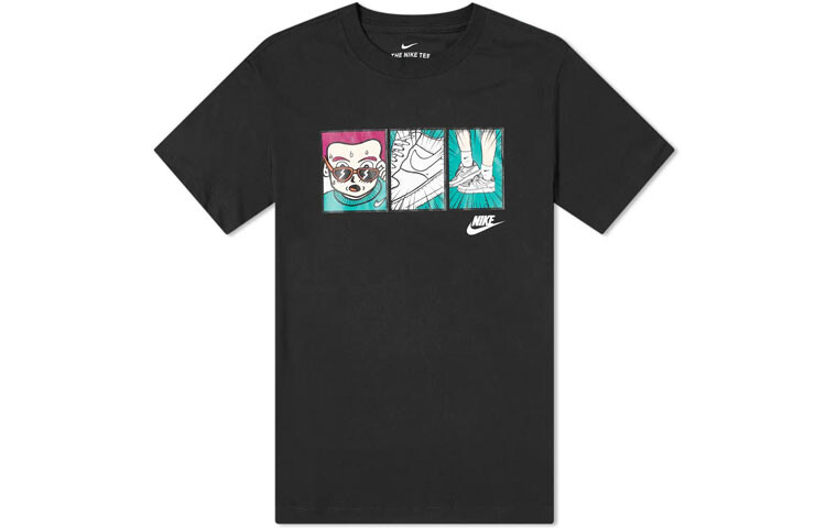 

Мужская футболка Nike, цвет Black
