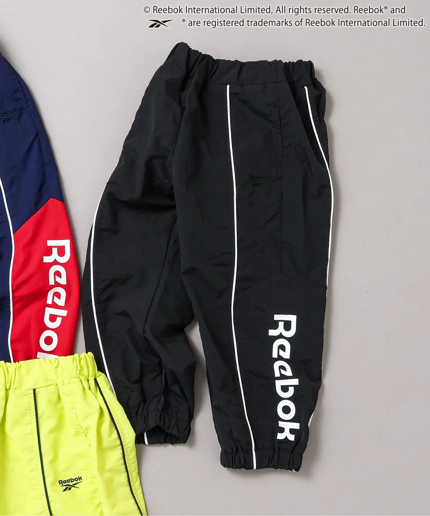 Детские спортивные штаны Reebok BREEZE чёрные