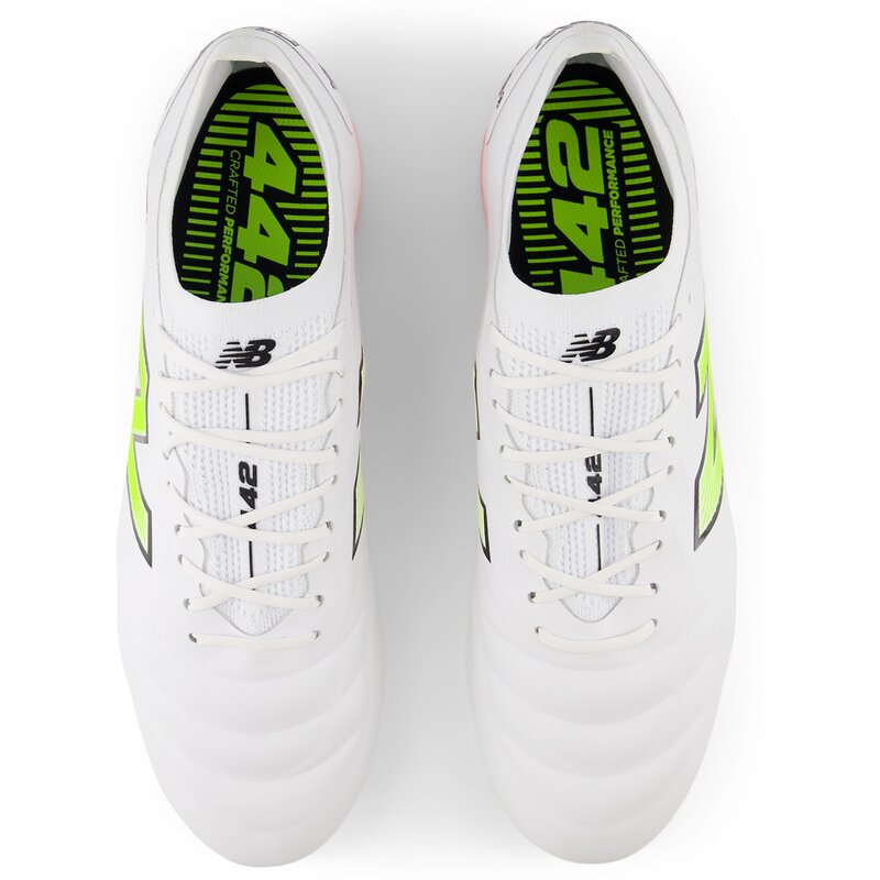 Футбольные бутсы для газона 442 elite fg v2 New Balance, белый — фото 3