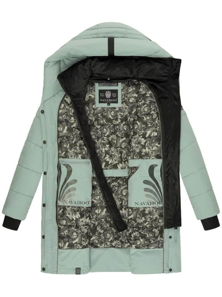 

Пуховик Navahoo Steppmantel Knutschilein, цвет Smokey Mint