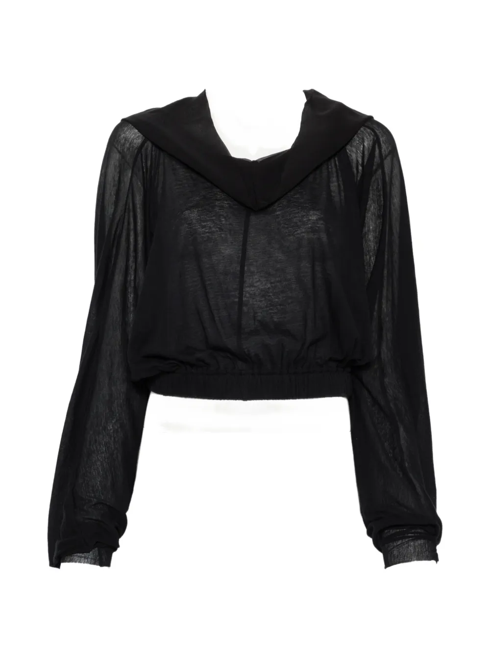 

Футболка с капюшоном Rick Owens, черный