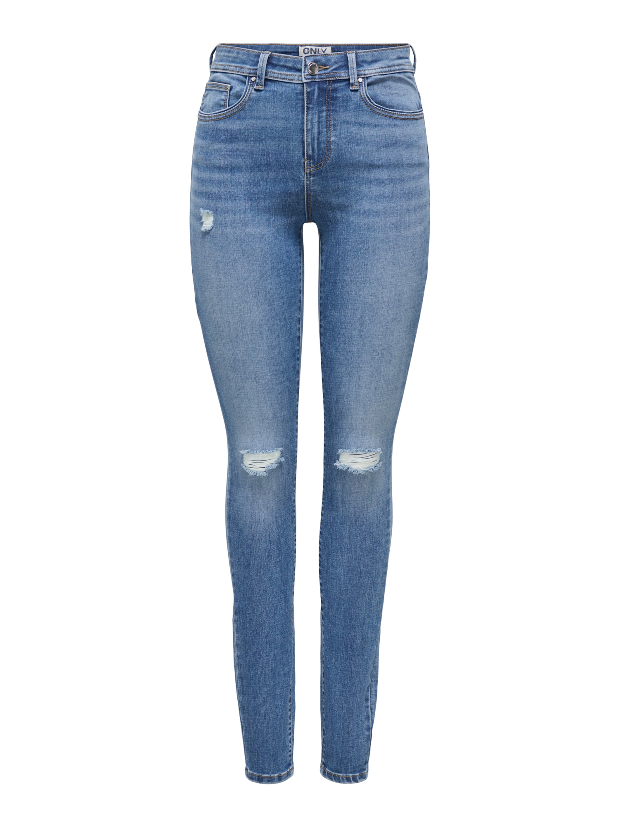 

Only Petite Скинни джинсы 'ONLWAUW' в синем дениме