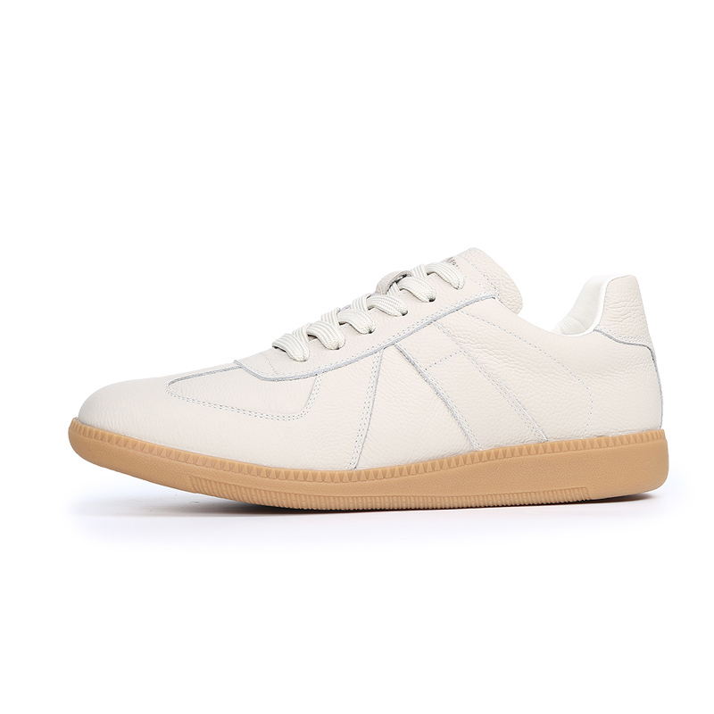 

Dunnu Мужские низкие скейтерские кеды бежевые, цвет Beige