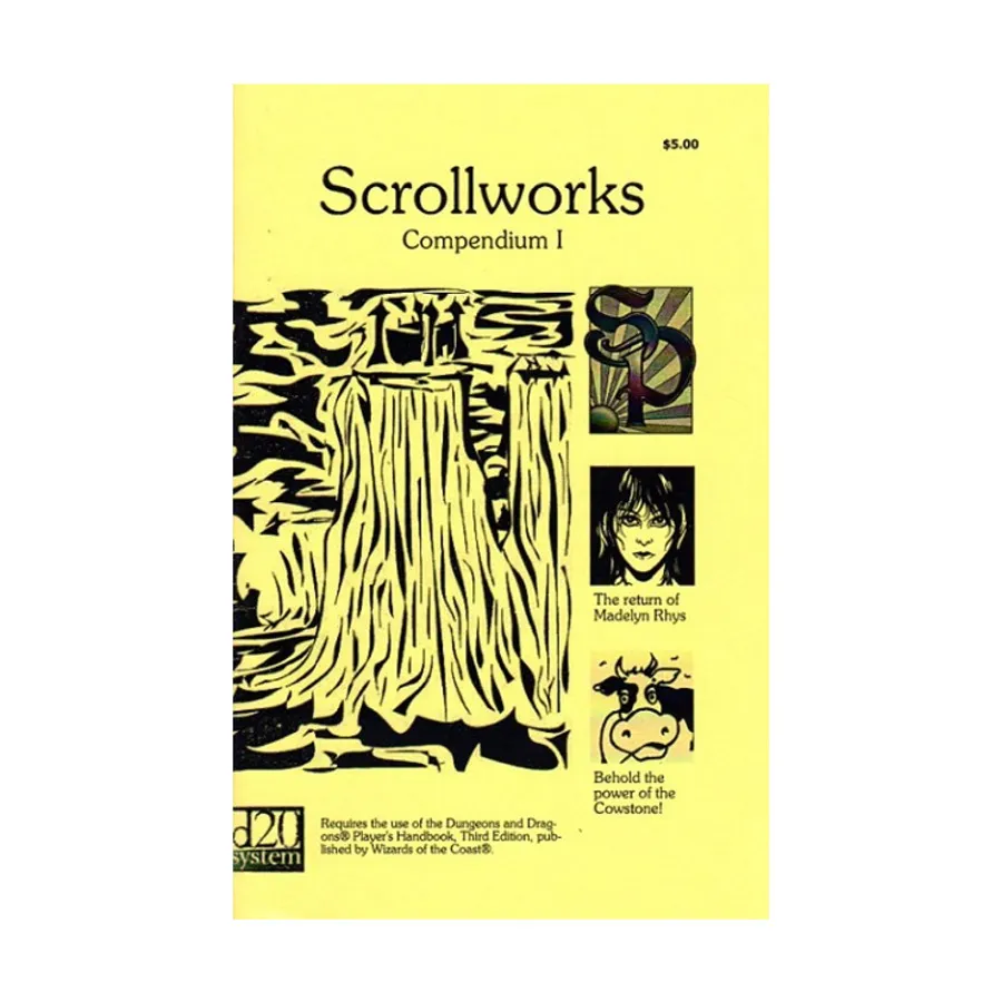 

Compendium #1, Scrollworks Magazine, мягкая обложка