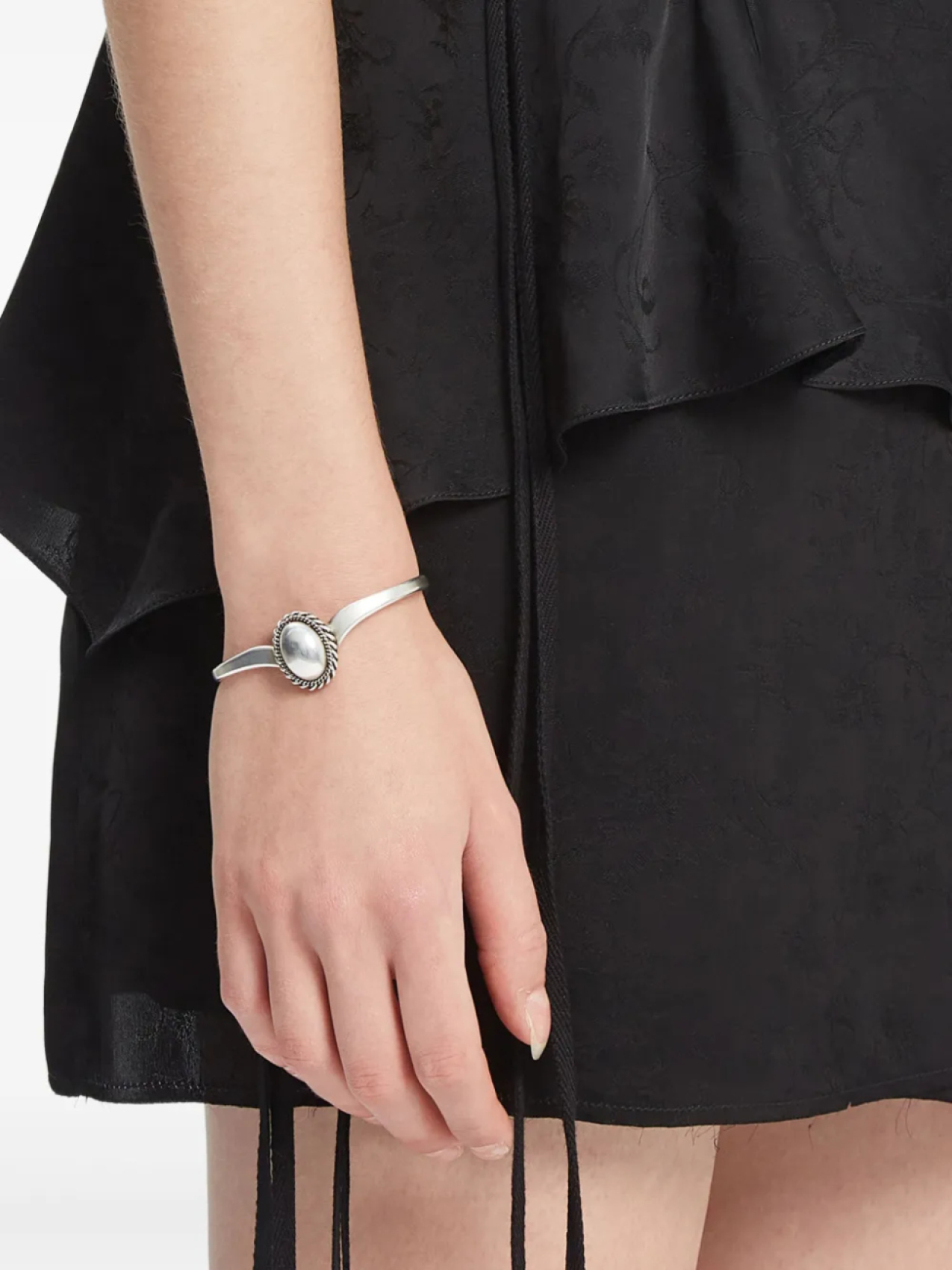 

Ann Demeulemeester браслет Leja, серебряный