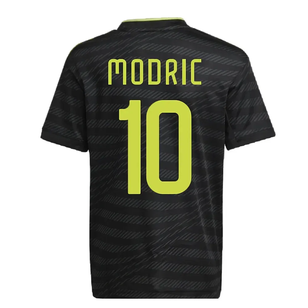 Футболка третья Real Madrid 2022/23 Модрич 10, черный — фото 2