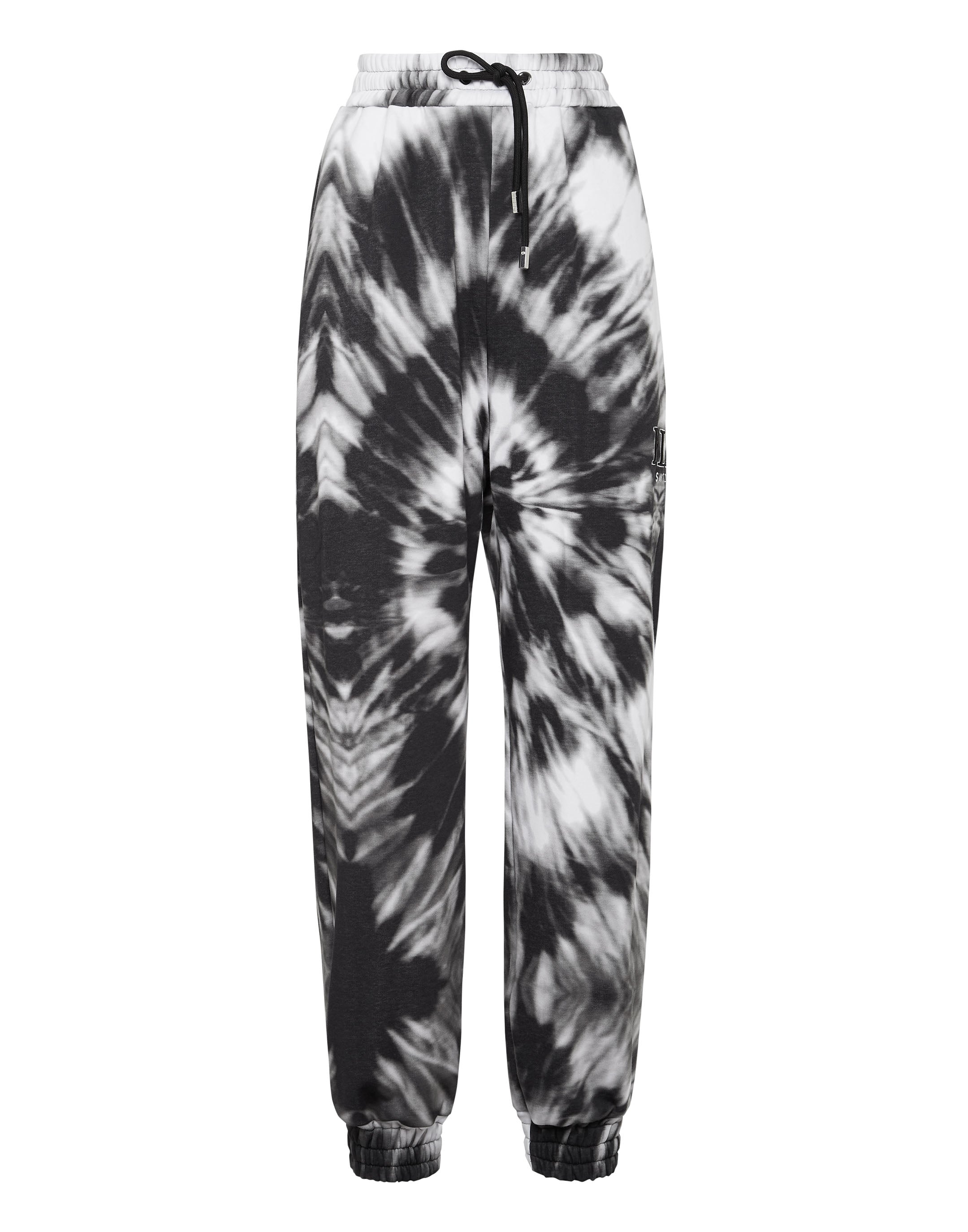 

Спортивные брюки Tie Dye PHILIPP PLEIN, черный/белый
