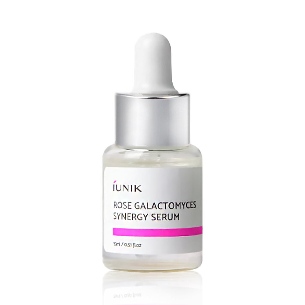 

IUNIK, Миниатюрная сыворотка Rose Galactomyces, сыворотка для лица, 15 мл