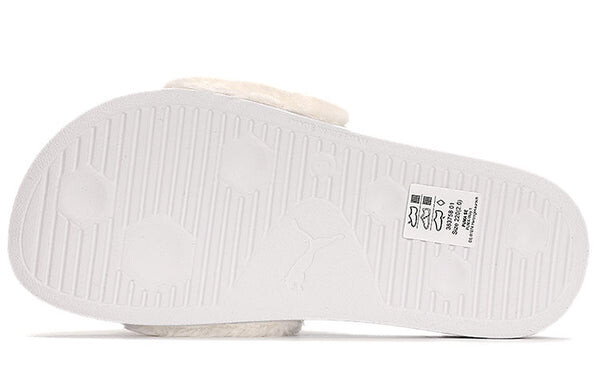 Тапочки leadcat feather slide 'white' Puma, белый — фото 4