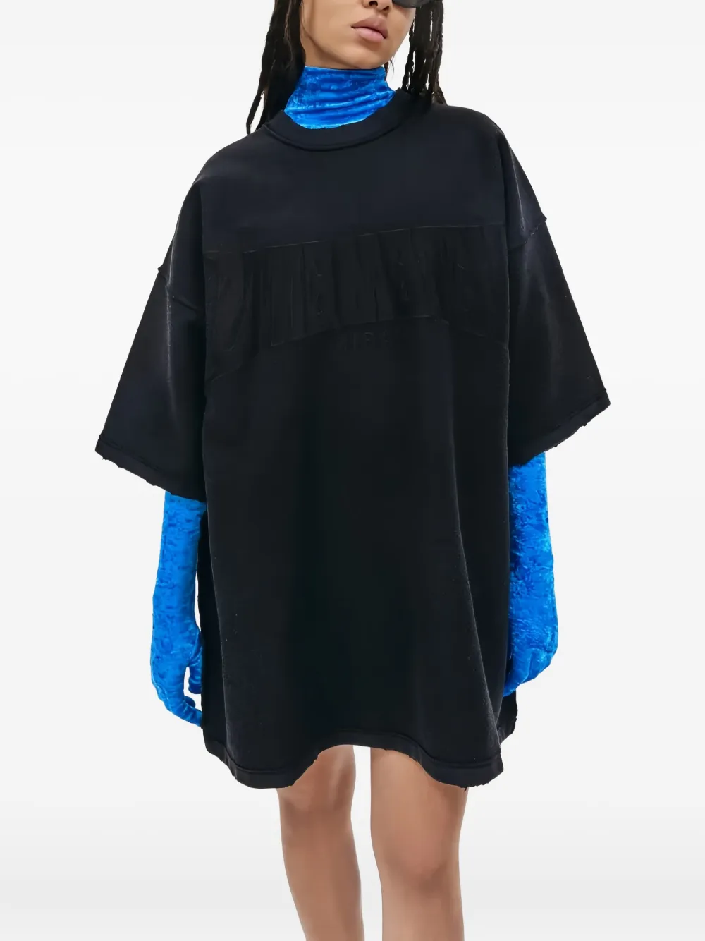 

Хлопковая футболка VETEMENTS, черный