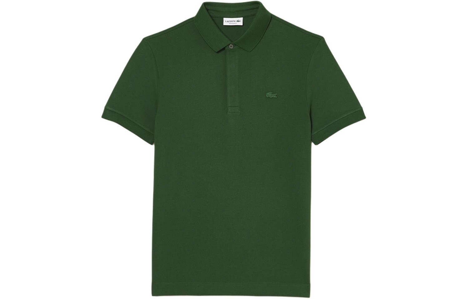 

Рубашка поло мужская темно-зеленая Lacoste, темно-зеленый