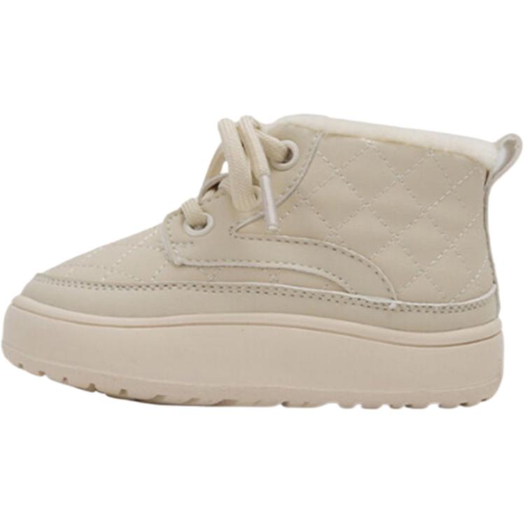 Теплые нескользящие детские туфли Crew Toddler Shoes MAIBUXIONG, хаки — фото 2