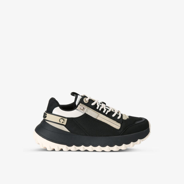 Низкие кроссовки из искусственной кожи с логотипом Lowell Kg Kurt Geiger, черный