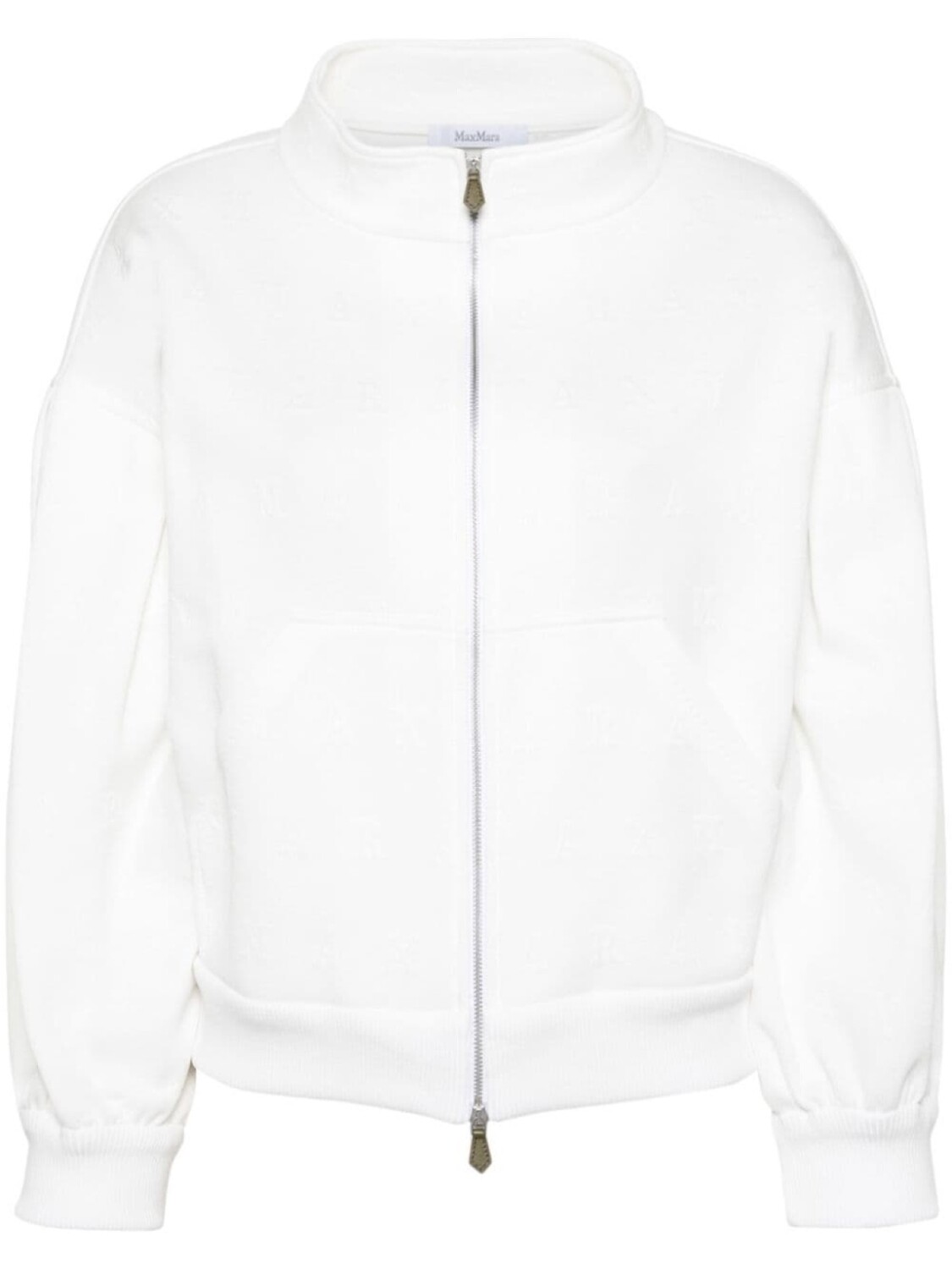 

Жаккардовая куртка Gastone с логотипом Max Mara, белый