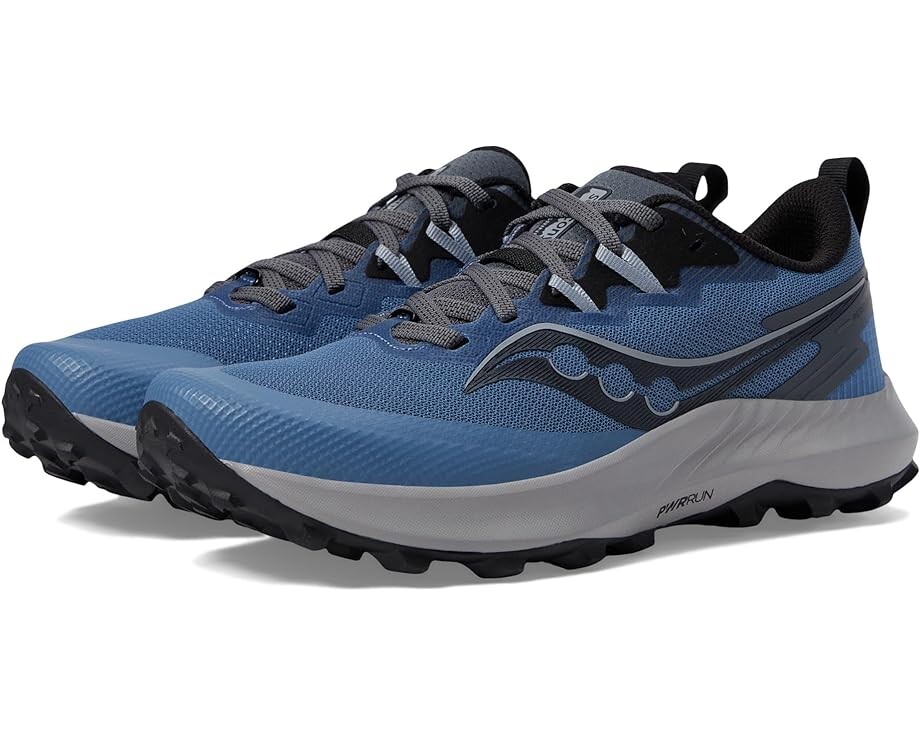 

Кроссовки Saucony Peregrine 14, цвет Astro/Carbon