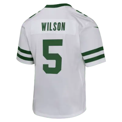 Джерси Nike Garrett Wilson New York Jets, белый — фото 2