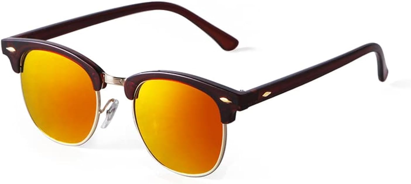 

Полуободковые поляризованные солнцезащитные очки VIA LEECA для мужчин и женщин. Классические солнцезащитные очки для вождения в полуободковой оправе. 100% защита от УФ-излучения, C20