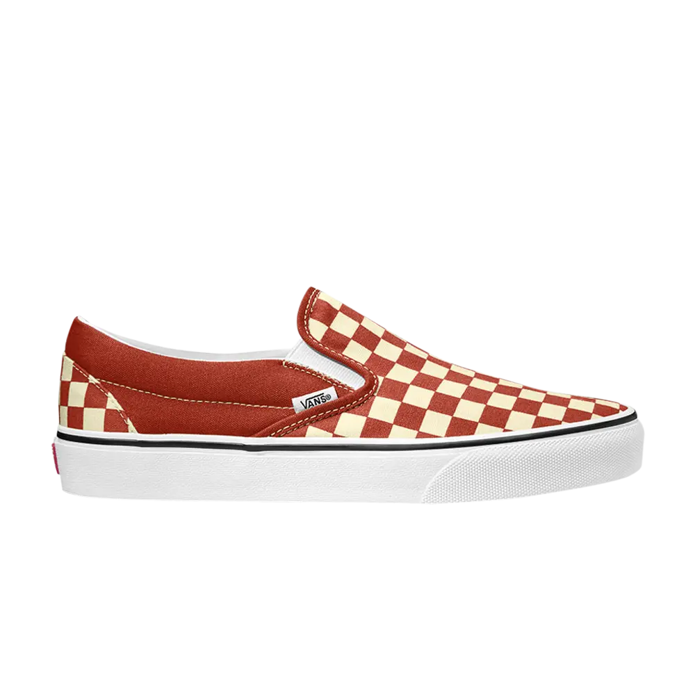 

Классические слипоны Vans, красный