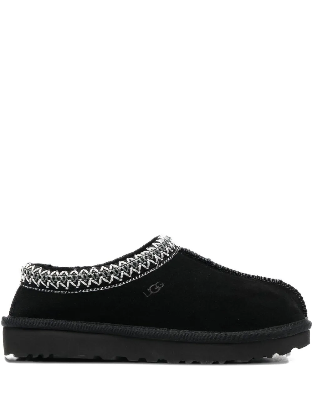Тапочки Tasman II из замши с плетеной отделкой UGG, черный