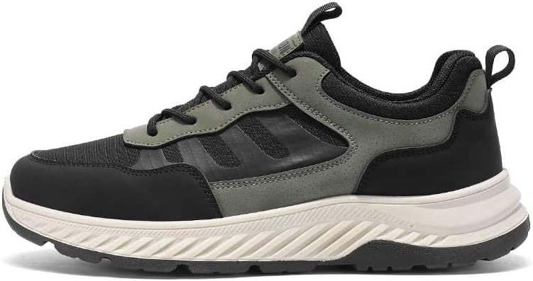 

Мужские кроссовки для увеличения роста с высокой подошвой, стильные, дышащие, легкие и удобные спортивные обуви для мужчин Qacksv, черный