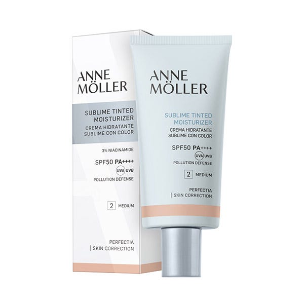 Сыворотка Anne MoLler — Тонированный увлажняющий spf 50 Sublime Tinted Moisturizer, Light — фото 2