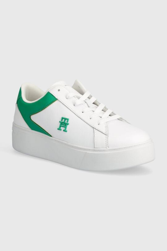 

Кожаные кроссовки Tommy Hilfiger, белый
