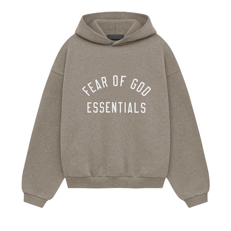 

Худи Fear of God Essentials Kids Fleece Hoodie 'Heather Grey', серый