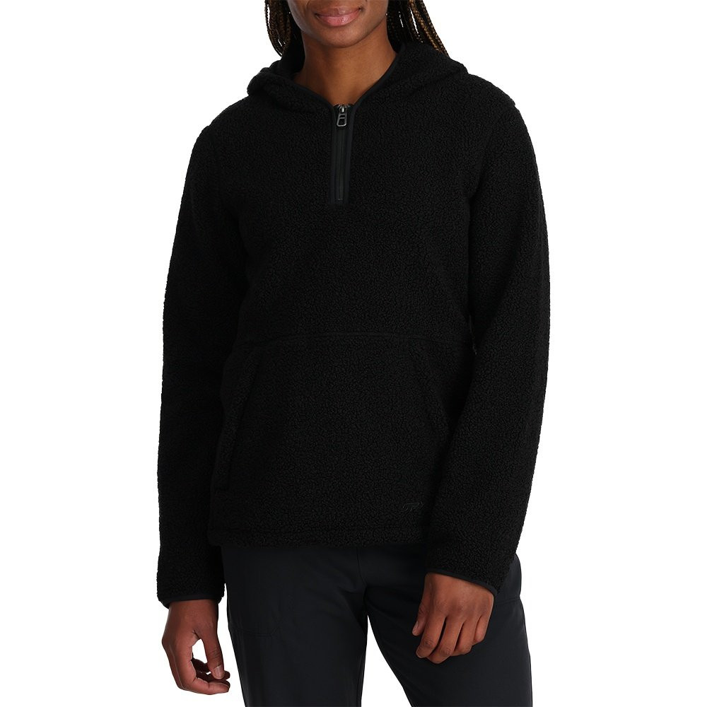 

Толстовка Spyder Cloud Fleece Hoodie (женская), Black