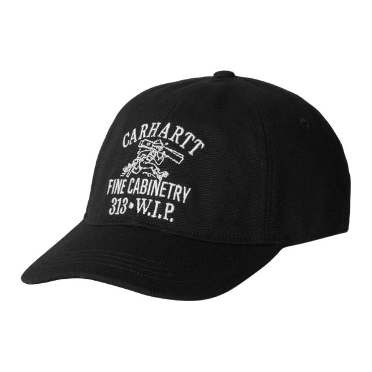 

Carhartt WIP Вышитая бейсболка, Black