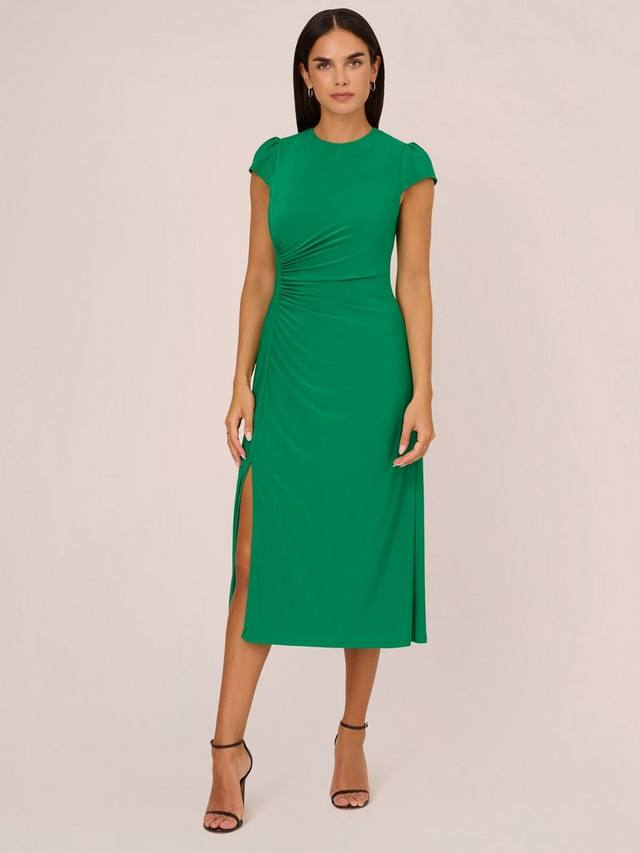 

Трикотажное платье миди Adrianna Papell, цвет Vivid Green