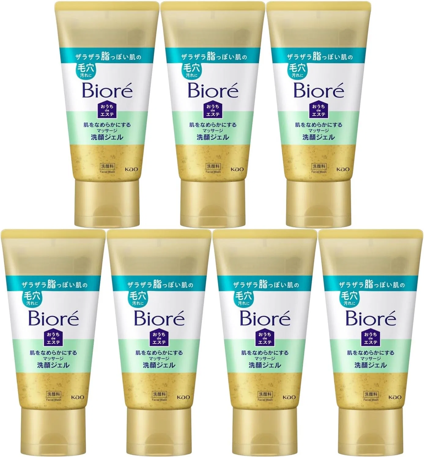 Набор Moruro — Biore Home De Beauty Facial Wash Gel Smooth, , набор 7 шт, 150 г