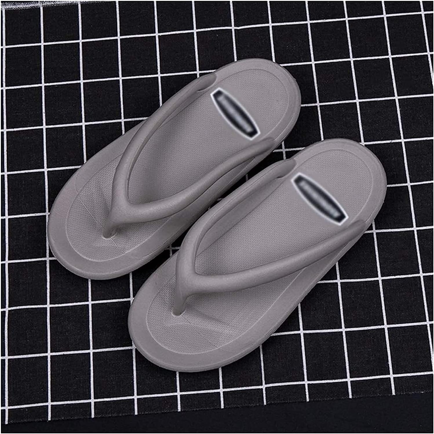 

Душевые тапочки для мужчин, домашние тапочки для мужчин, тапочки для ванной с толстой подошвой, летняя модная обувь для мужчин, сандалии и тапочки, душевые сандалии (Цвет: C; Размер: 40-41) Eierfskiot, 40-41 E