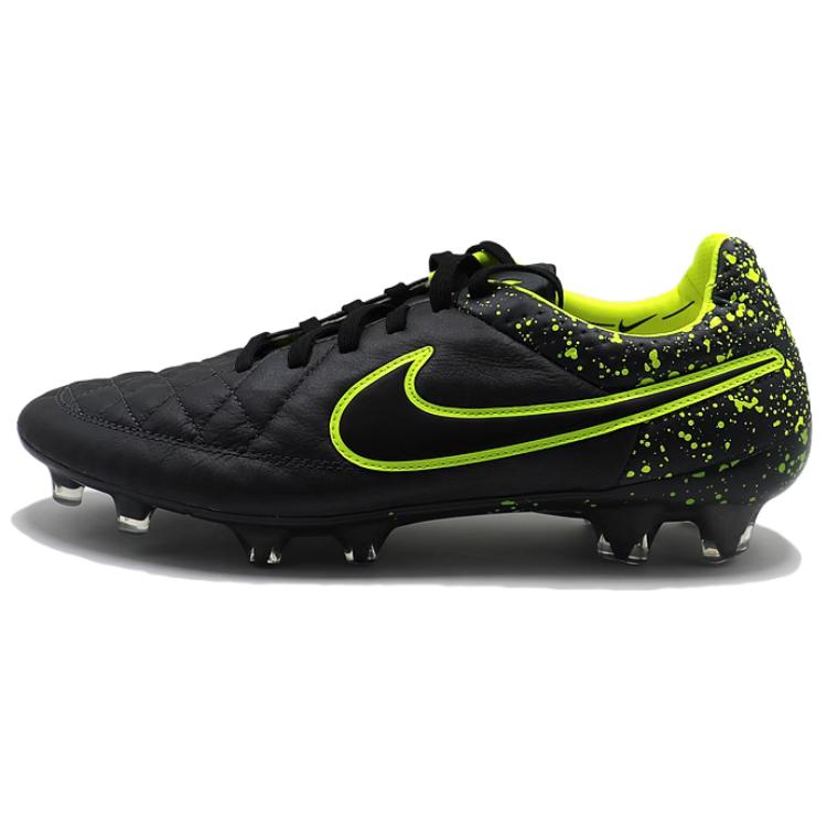 

Легендарные футбольные бутсы Nike Tiempo Legend 5 мужские низкие Electric Glow Flint Stones Ink Splatter