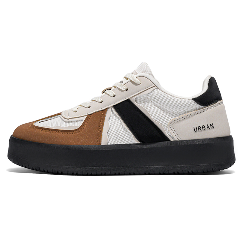 

Нескользящие, износостойкие, легкие, отскакивающие низкие повседневные мужские туфли URBAN AUTHENTIC, Black