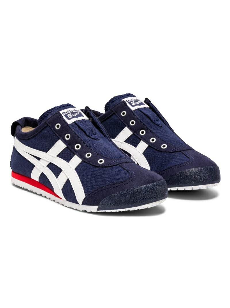 Детские слипоны MEXICO 66 Onitsuka Tiger, PEACOAT/WHITE — фото 2