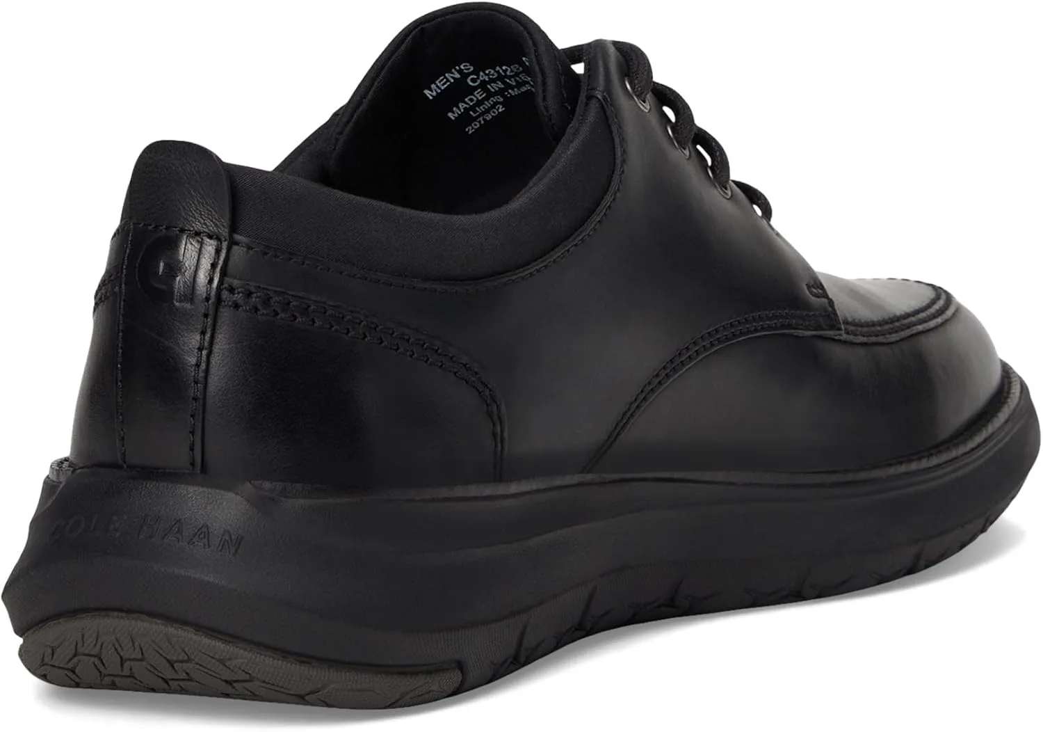 Мужские оксфорды Cole Haan Grand Remix с носком Apron, черный — фото 2