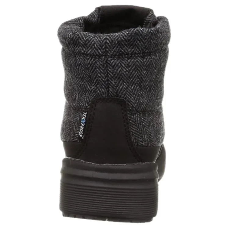 Короткие непромокаемые походные ботинки Nuptse с плоской подошвой THE NORTH FACE, черный серый — фото 4