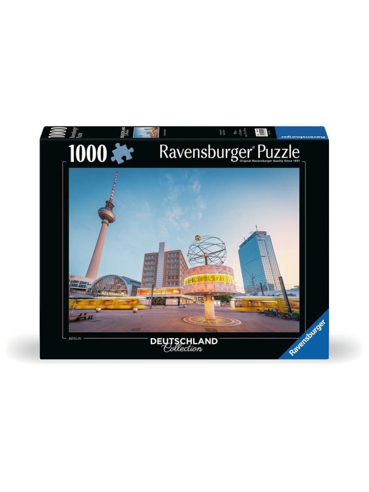 

Пазл Ravensburger, 1000 деталей, «Доброе утро, Берлин», цветной