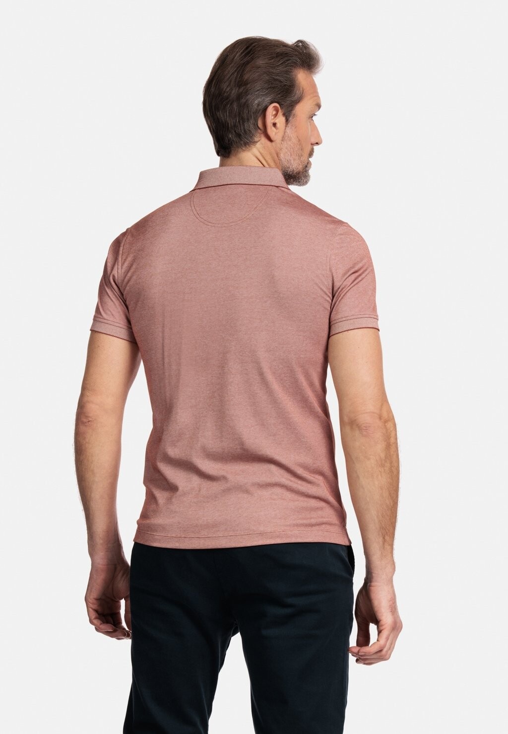 

Рубашка поло EARTH KORTE MOUW MODERN FIT Baileys, красный