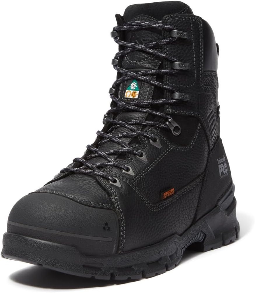 

Ботинки Timberland PRO мужские Endurance Ev 8 дюймов, композитный защитный носок, утепленные, водонепроницаемые, устойчивые к проколам, CSA, Medium Brown