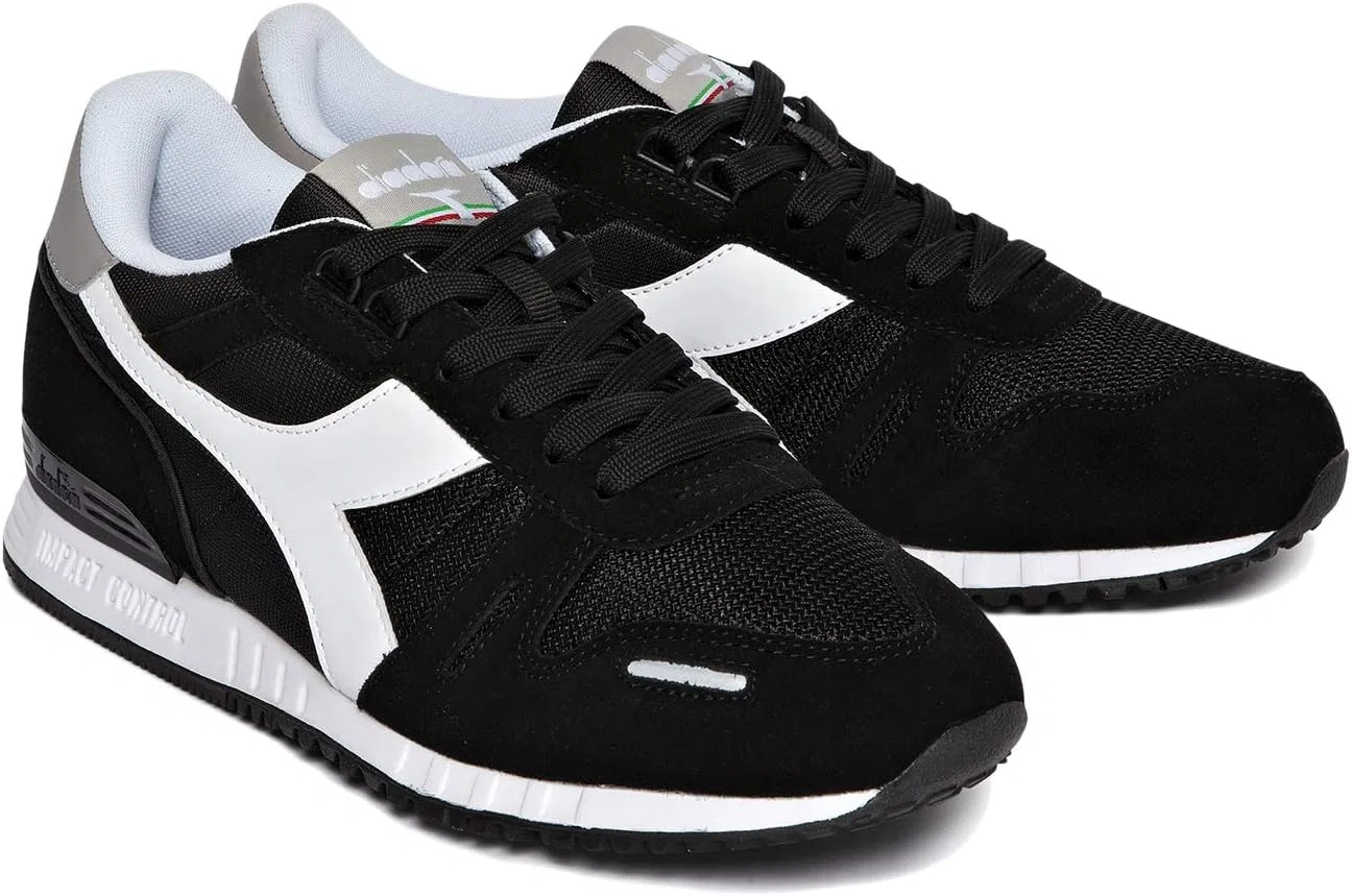 Кроссовки Diadora Titan II Unisex Adults' Shoes, Black — фото 4