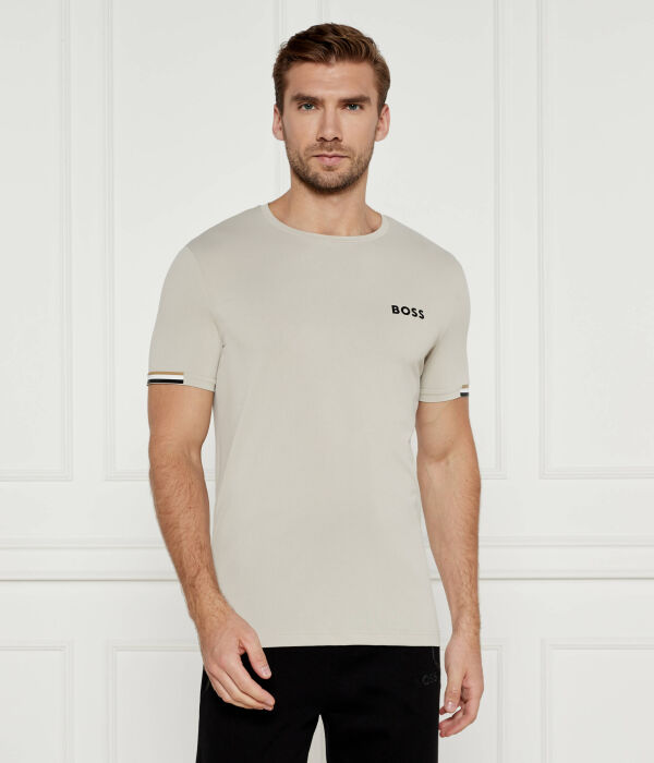 

Футболка Boss x Matteo Berrettini Slim fit Boss Green, желтый