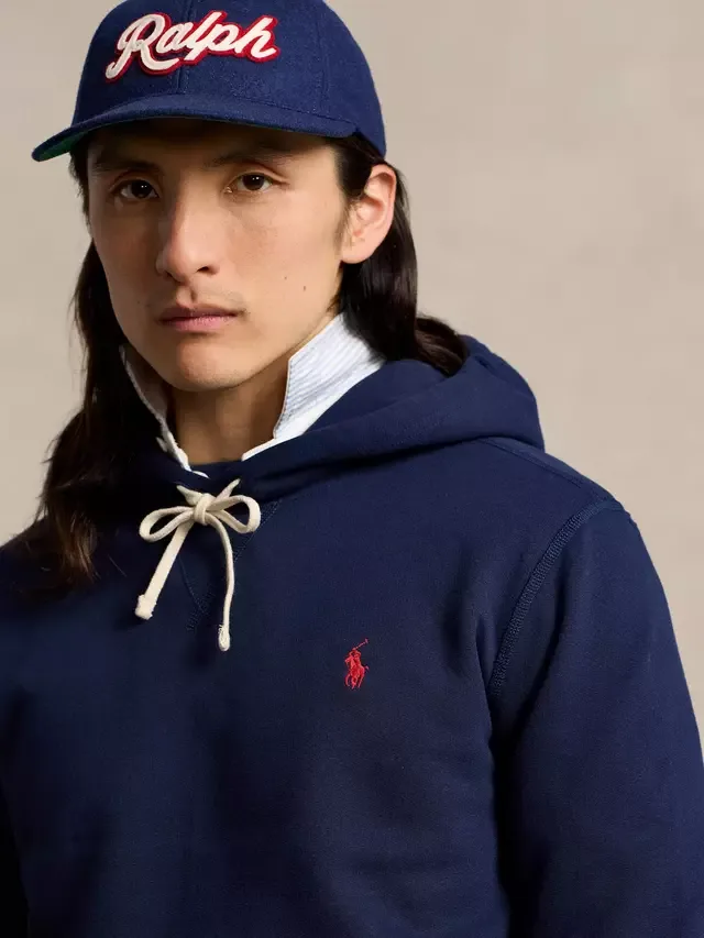 Толстовка с капюшоном из хлопковой смеси Polo Ralph Lauren
